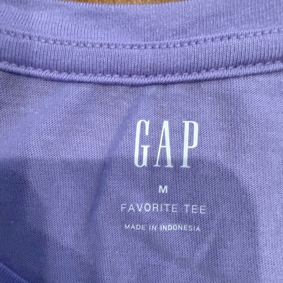 GAP favorite tee violet t-shirt - Picture 3 of 4